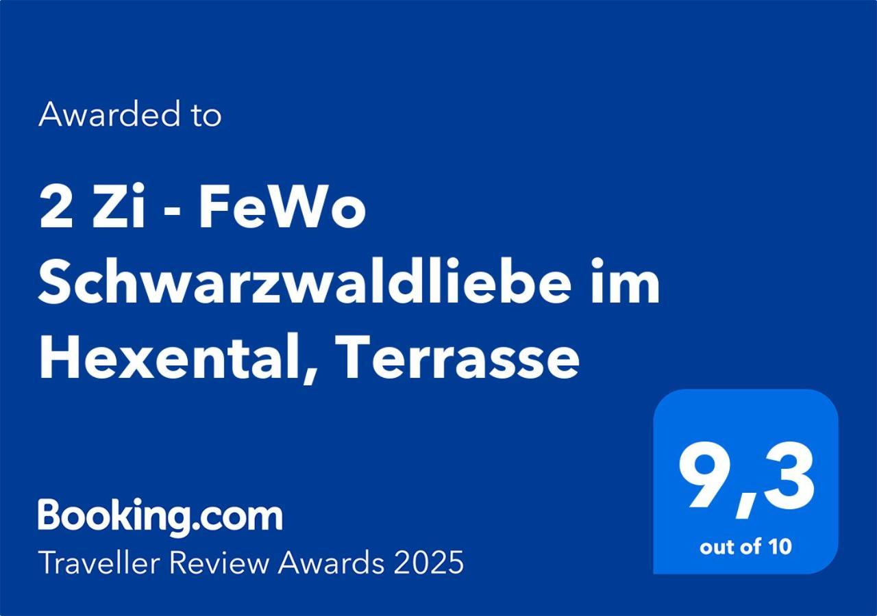 2Zi.-FeWo Schwarzwaldliebe im Hexental, Terrasse Bollschweil Exterior foto
